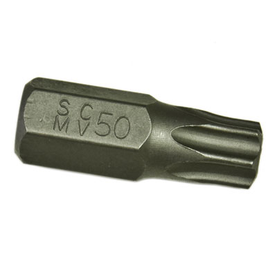 torx,t-torx,bit,behajt hegy,30mm hossz,10mm-es befogs,T-15,15-s,Genius Tools