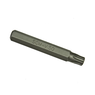 torx,t-torx,bit,75mm hossz,10mm-es befogs,T-15,15-s,Genius Tools