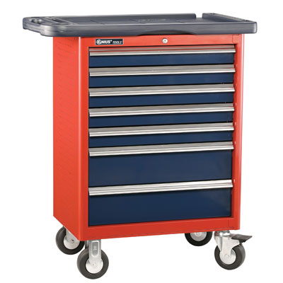 szerszm trols,szekrny,szerszmos szekrny,trol szekrny,szerszm trol,guruls,zrhat,fik,7fik,tlca,munkapad,Safety Lock,Genius Tools