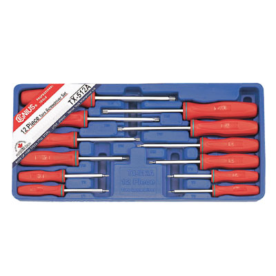 tamperproof,kszlet,csavarhz,csavarhz kszlet,torx,T-torx,torx kszlet,Genius Tools